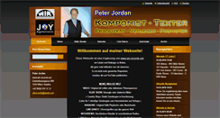 Desktop Screenshot of pjordan.eu